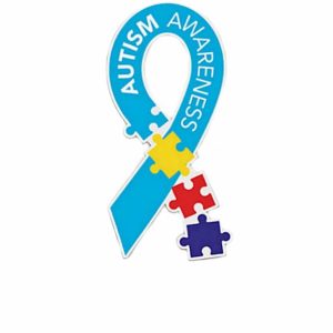 Autism Awareness Ribbon Vinyl Decal Sticker